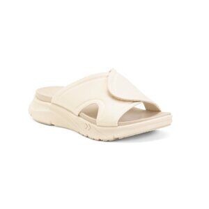 ALEGRIA Sand Sunie Adjustable Strap Slide Sandals